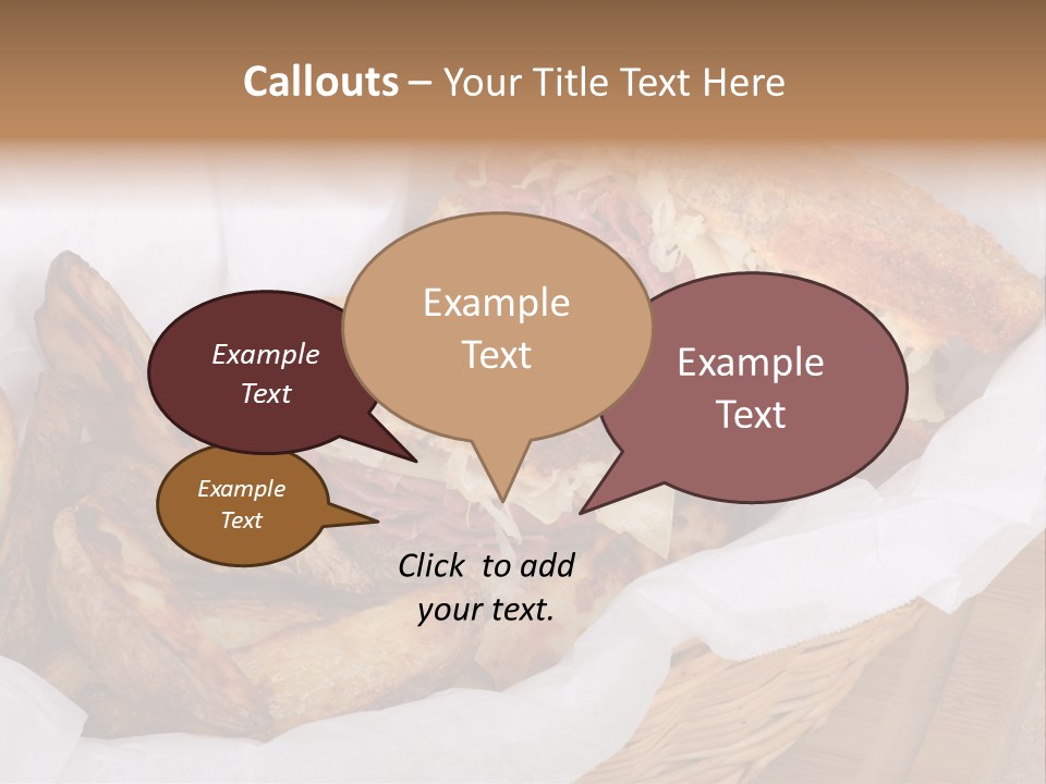 Rye Meat Red Meat PowerPoint Template