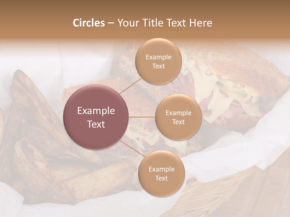 Rye Meat Red Meat PowerPoint Template