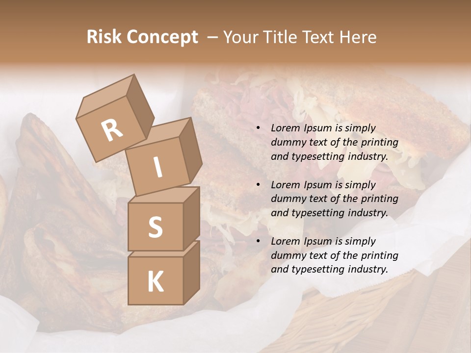 Rye Meat Red Meat PowerPoint Template