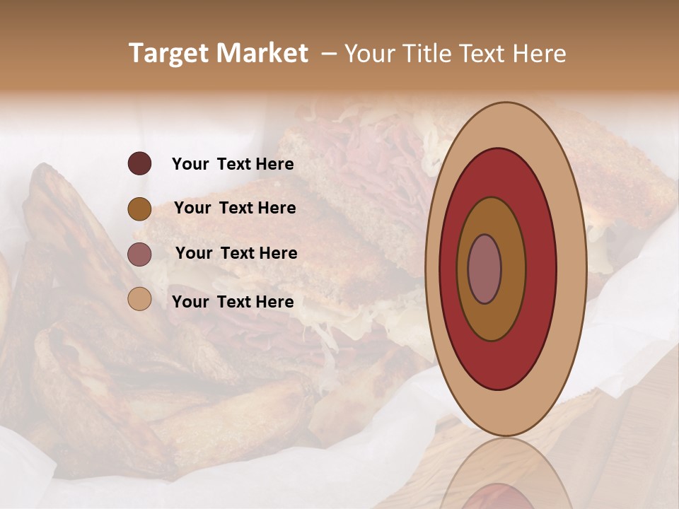 Rye Meat Red Meat PowerPoint Template