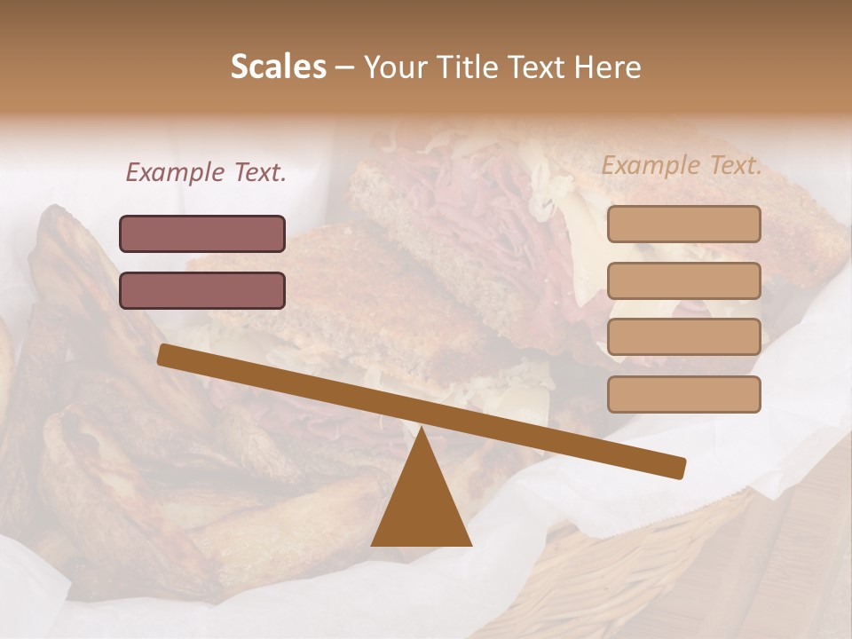 Rye Meat Red Meat PowerPoint Template