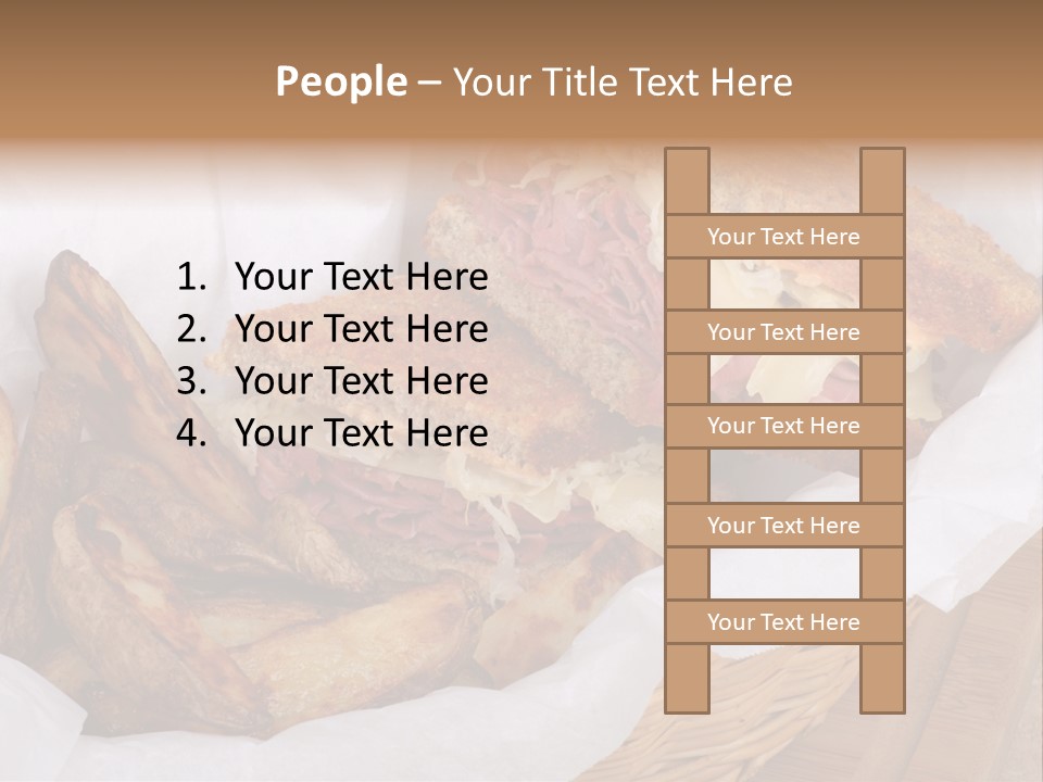 Rye Meat Red Meat PowerPoint Template