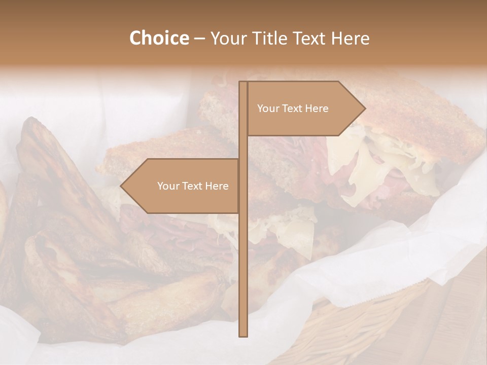 Rye Meat Red Meat PowerPoint Template