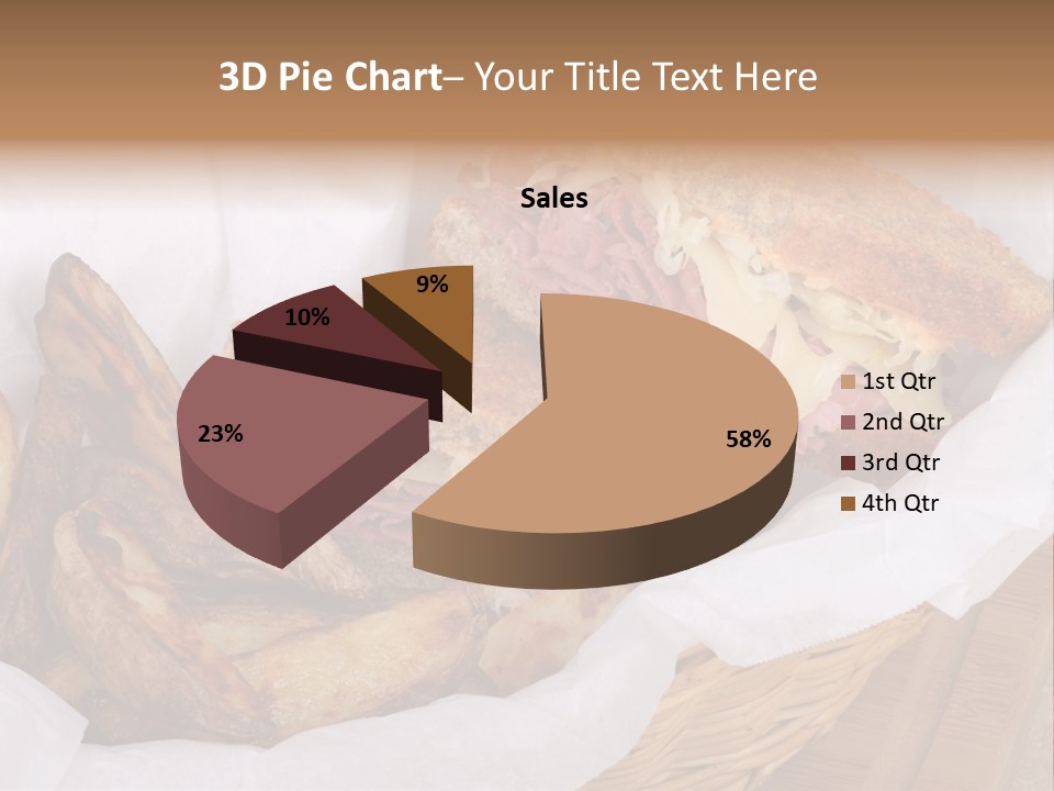 Rye Meat Red Meat PowerPoint Template