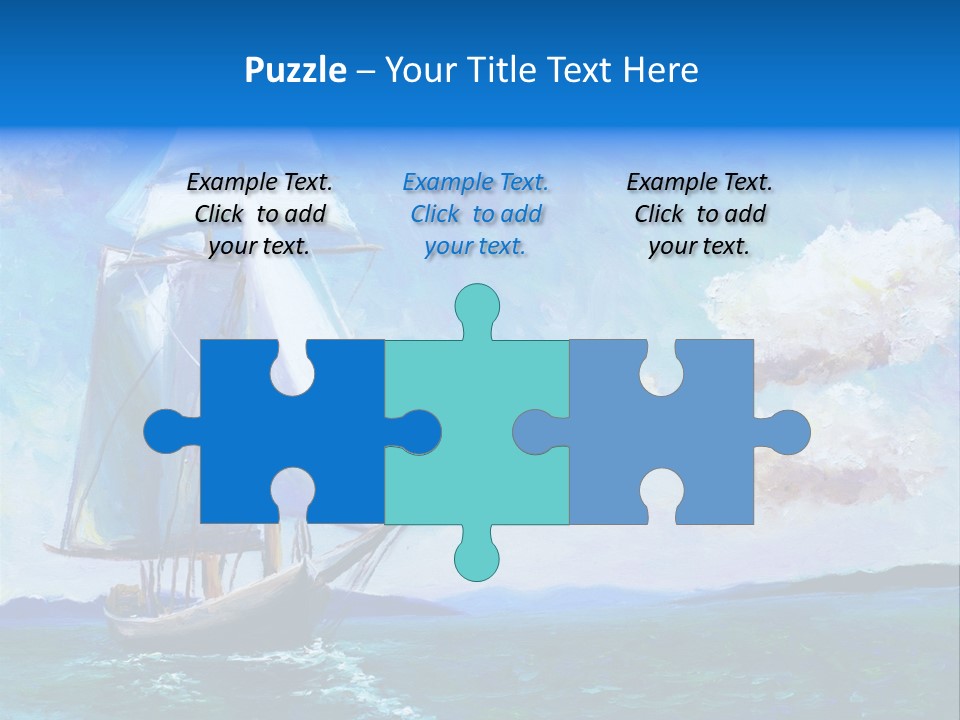 Illustration Sketch Painter PowerPoint Template