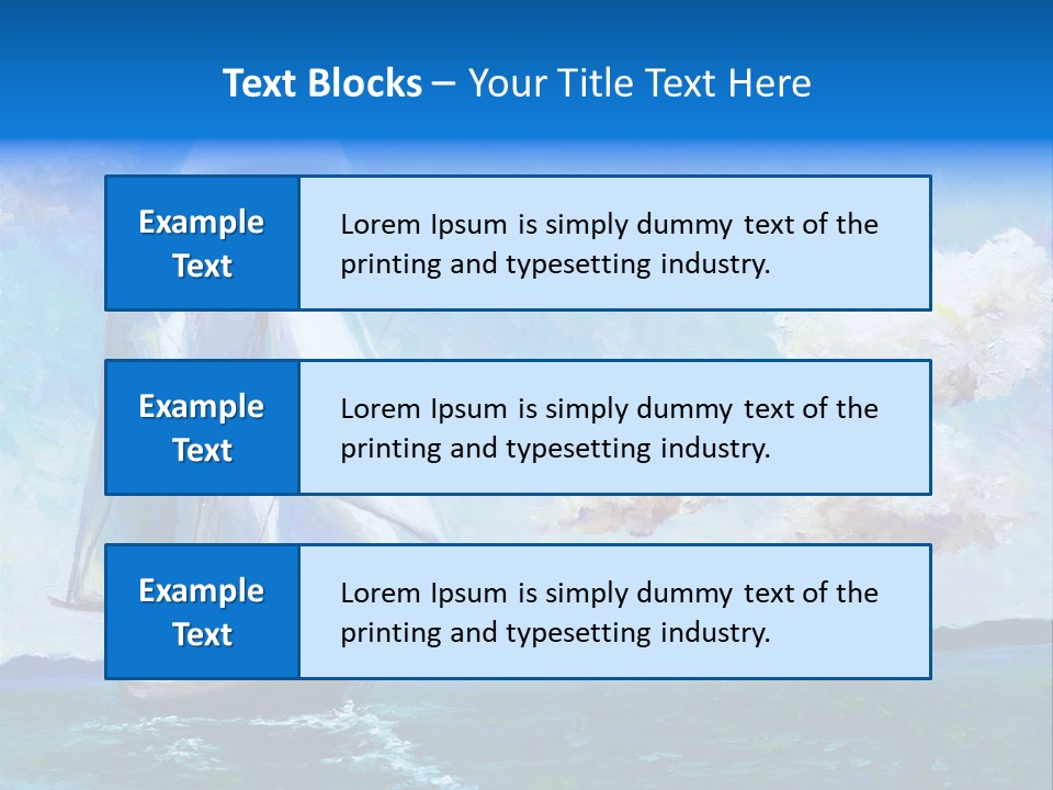 Illustration Sketch Painter PowerPoint Template