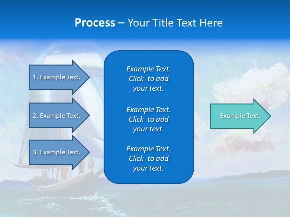 Illustration Sketch Painter PowerPoint Template