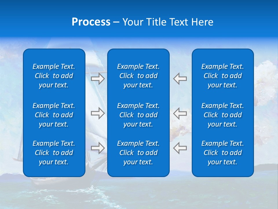 Illustration Sketch Painter PowerPoint Template