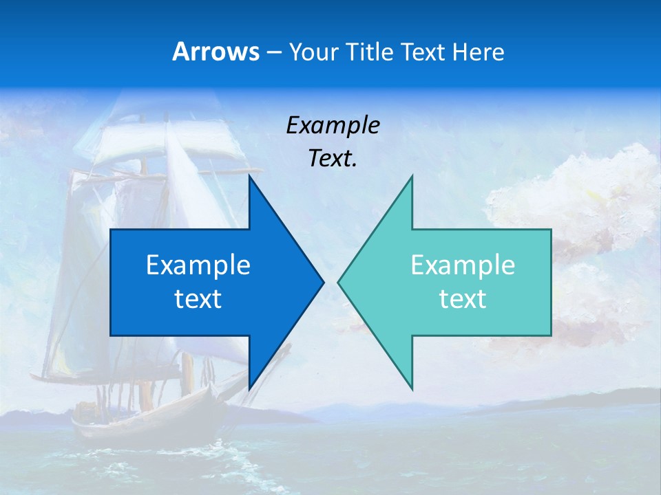 Illustration Sketch Painter PowerPoint Template
