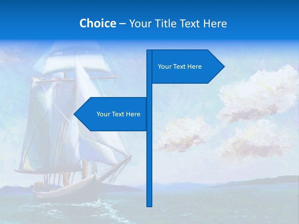 Illustration Sketch Painter PowerPoint Template