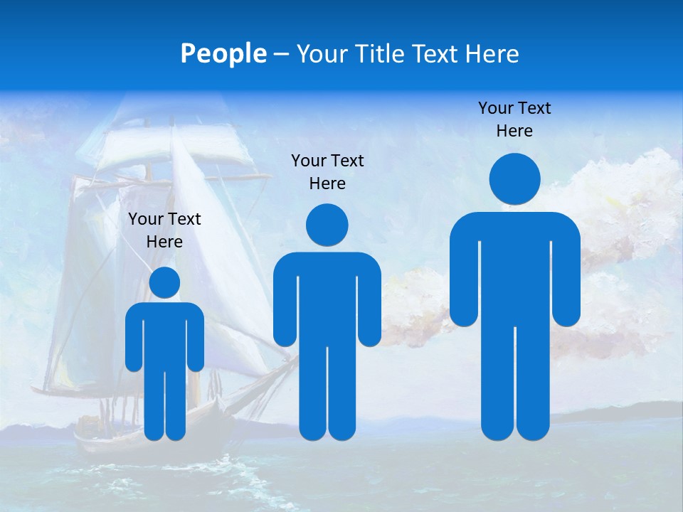 Illustration Sketch Painter PowerPoint Template