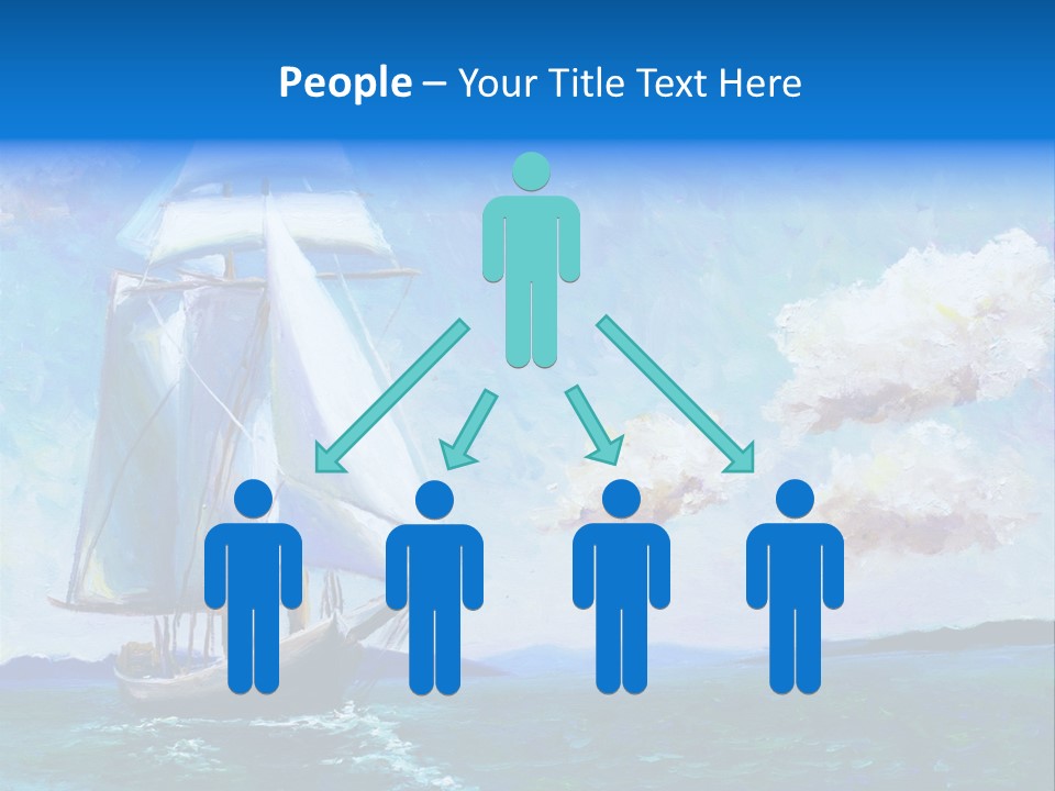 Illustration Sketch Painter PowerPoint Template