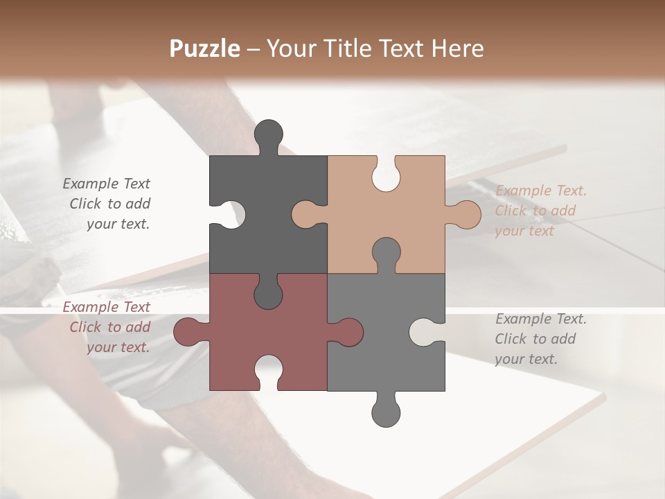 Diy Worker Interior PowerPoint Template