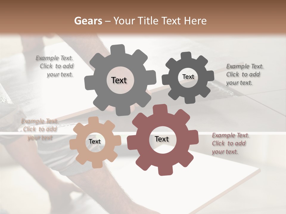 Diy Worker Interior PowerPoint Template