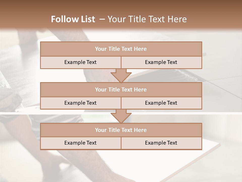 Diy Worker Interior PowerPoint Template