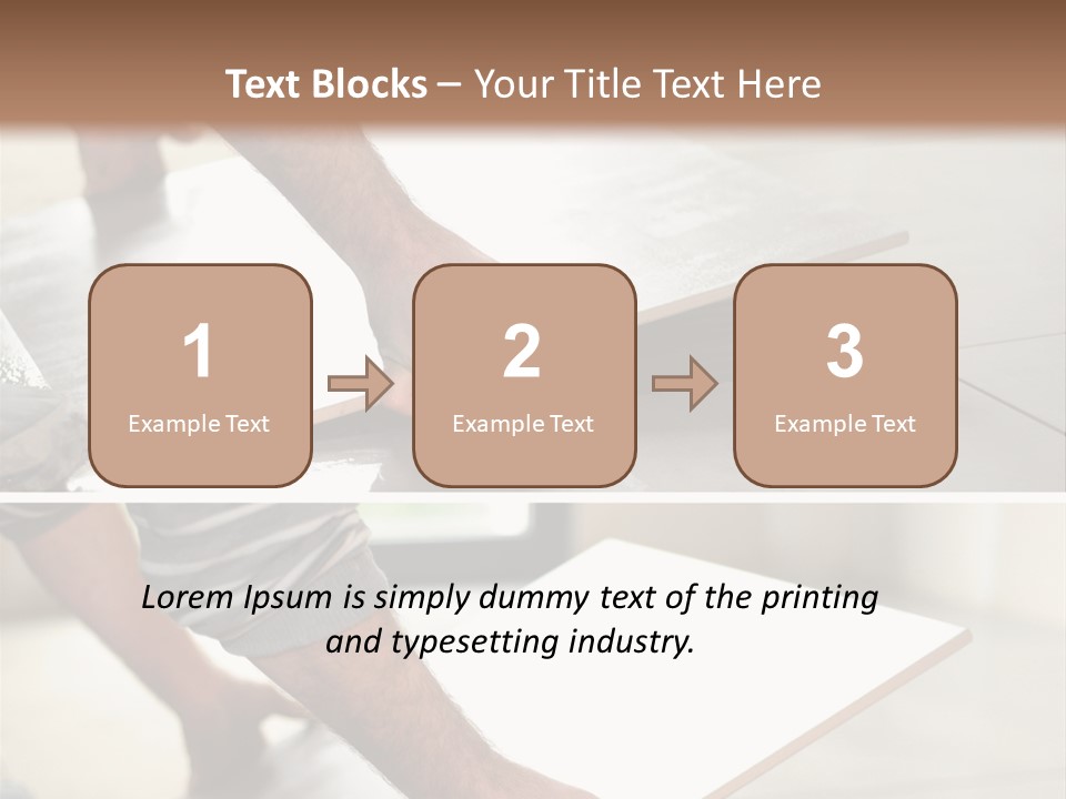 Diy Worker Interior PowerPoint Template