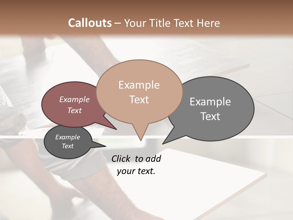 Diy Worker Interior PowerPoint Template
