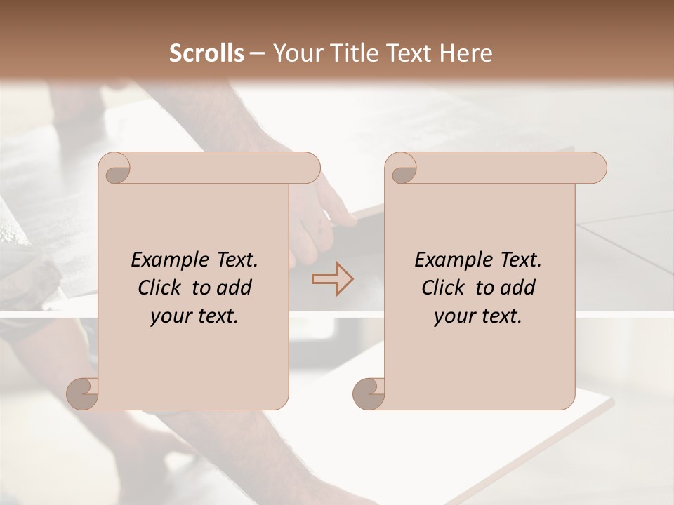 Diy Worker Interior PowerPoint Template