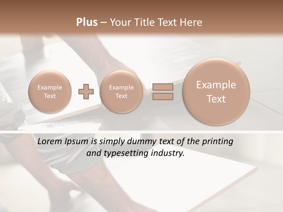 Diy Worker Interior PowerPoint Template