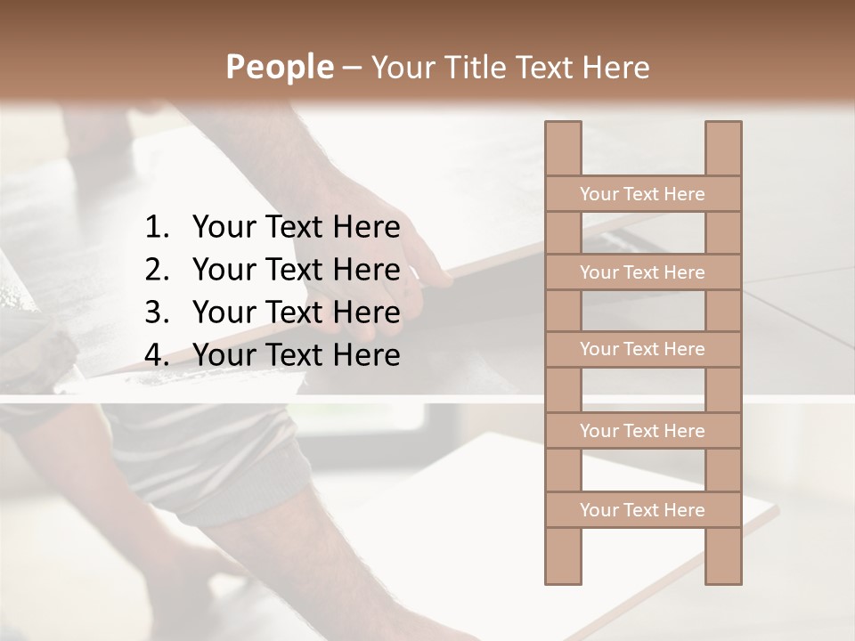 Diy Worker Interior PowerPoint Template