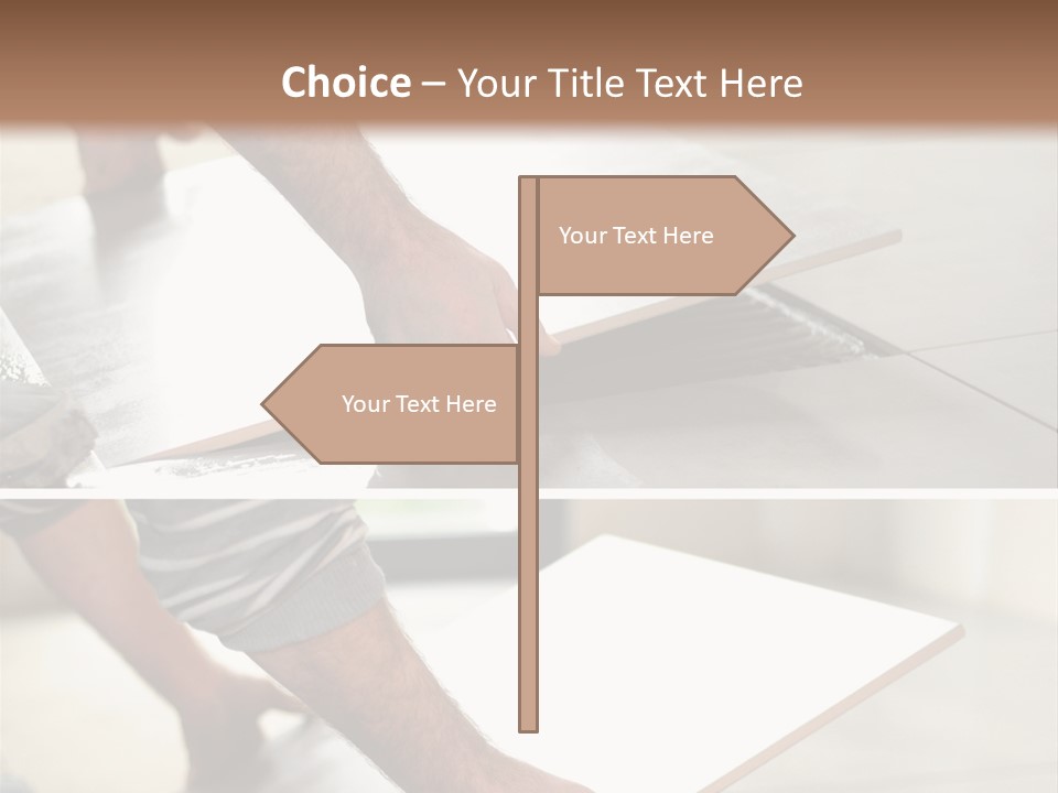 Diy Worker Interior PowerPoint Template