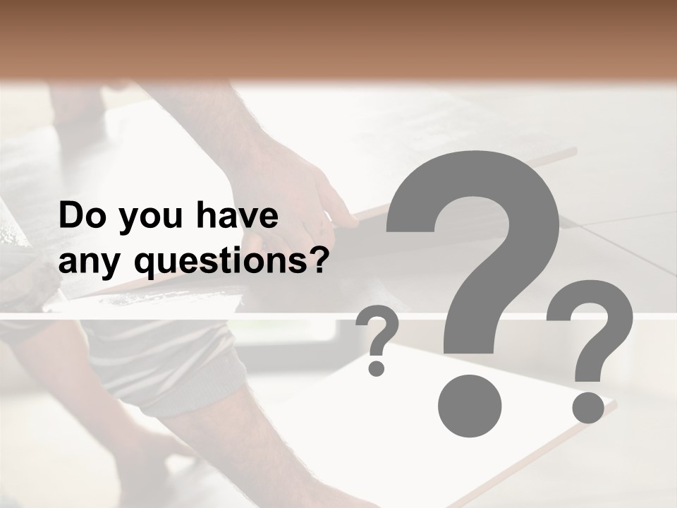 Diy Worker Interior PowerPoint Template