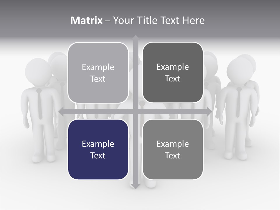Head Colleague Successful PowerPoint Template