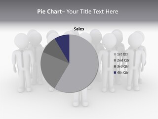 Head Colleague Successful PowerPoint Template