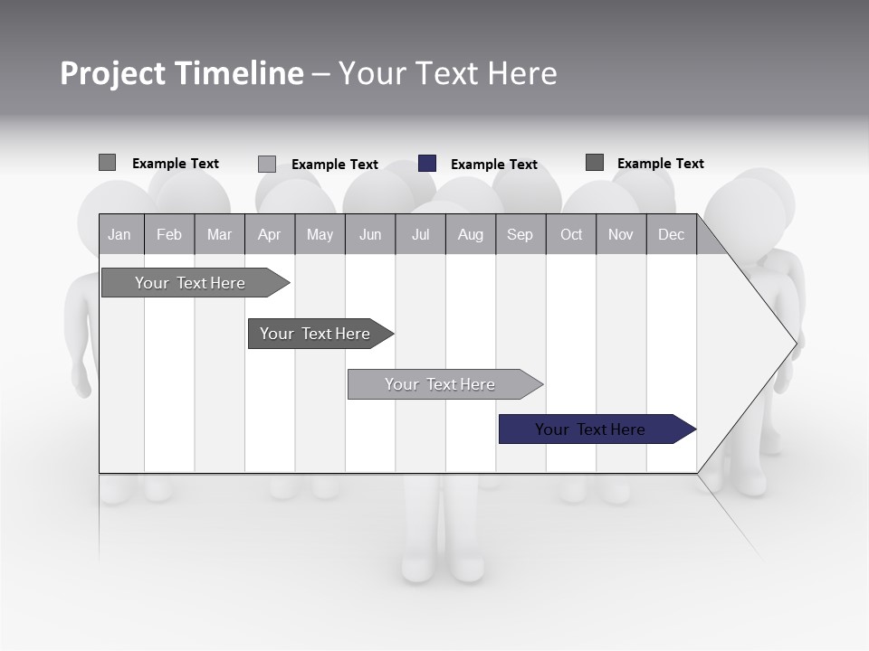 Head Colleague Successful PowerPoint Template