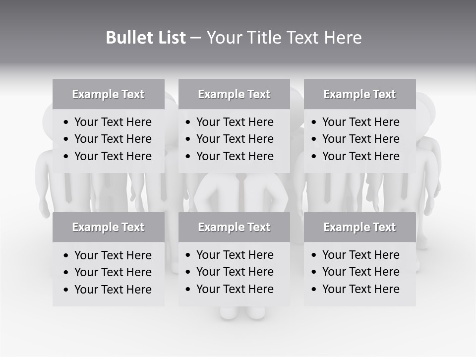 Head Colleague Successful PowerPoint Template