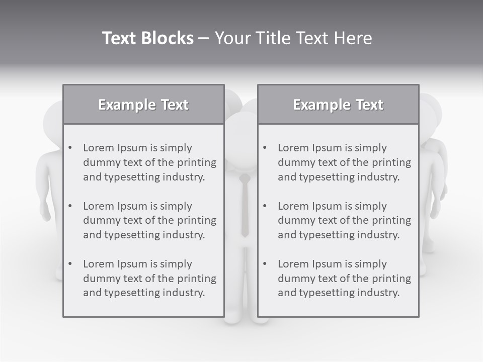 Head Colleague Successful PowerPoint Template