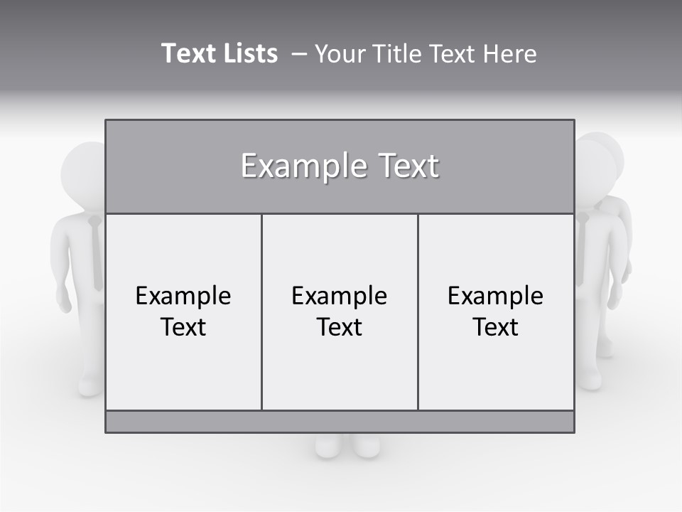 Head Colleague Successful PowerPoint Template
