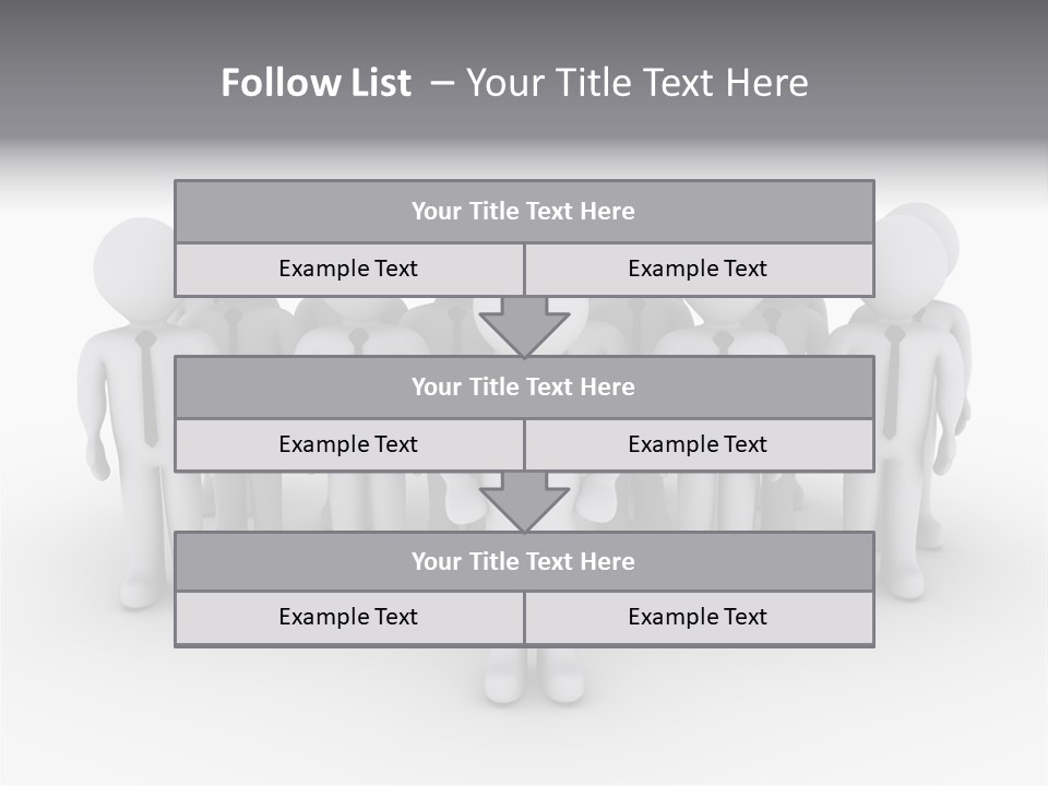 Head Colleague Successful PowerPoint Template