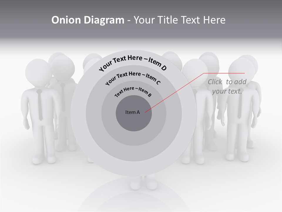 Head Colleague Successful PowerPoint Template