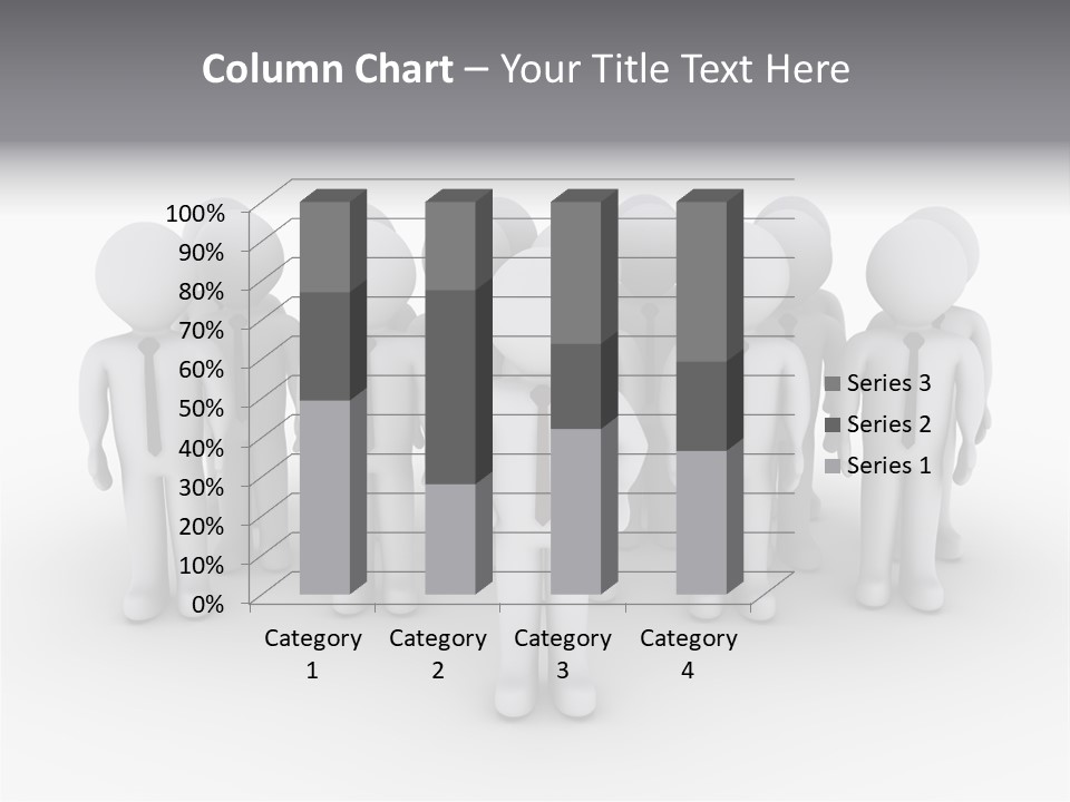 Head Colleague Successful PowerPoint Template