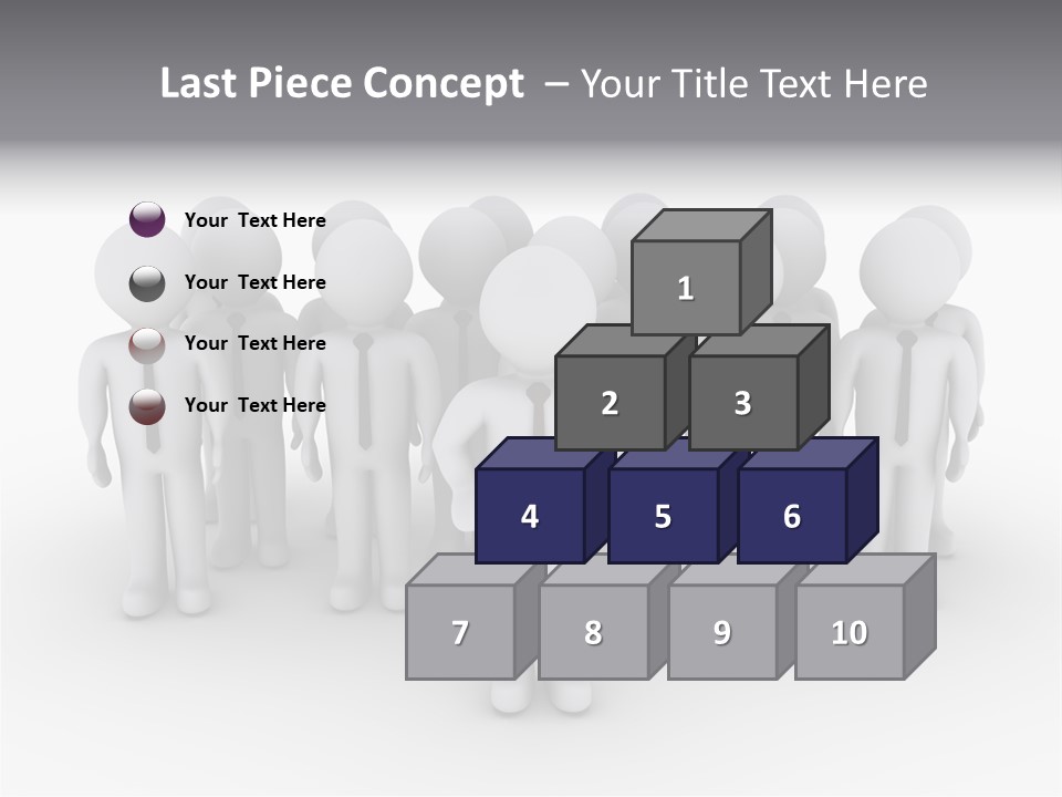 Head Colleague Successful PowerPoint Template