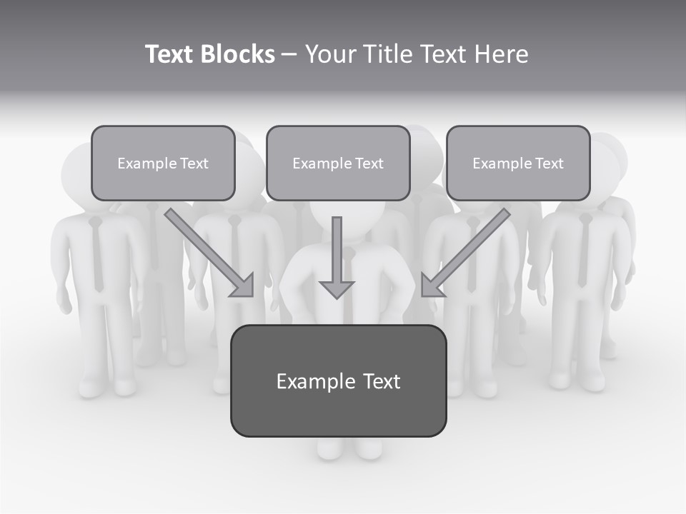 Head Colleague Successful PowerPoint Template