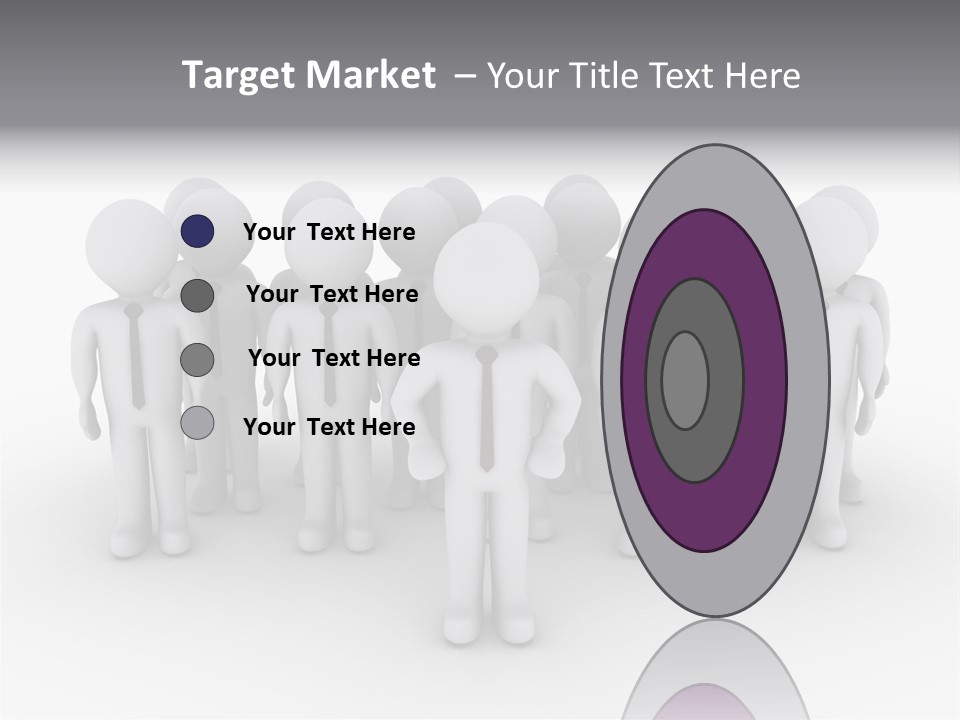 Head Colleague Successful PowerPoint Template