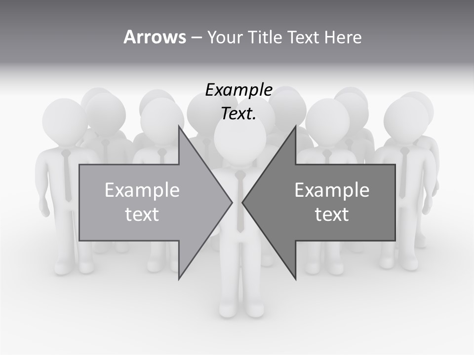 Head Colleague Successful PowerPoint Template