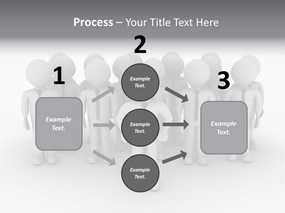 Head Colleague Successful PowerPoint Template