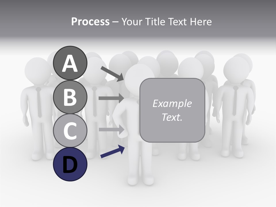 Head Colleague Successful PowerPoint Template