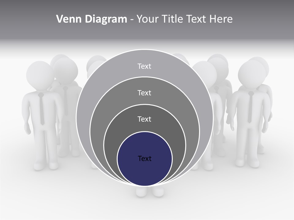 Head Colleague Successful PowerPoint Template