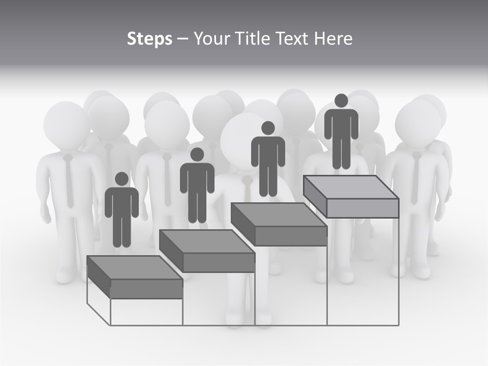 Head Colleague Successful PowerPoint Template