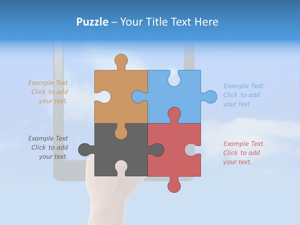 Wireless Creative Idea PowerPoint Template