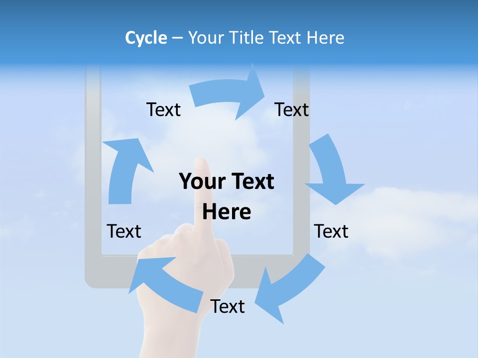 Wireless Creative Idea PowerPoint Template