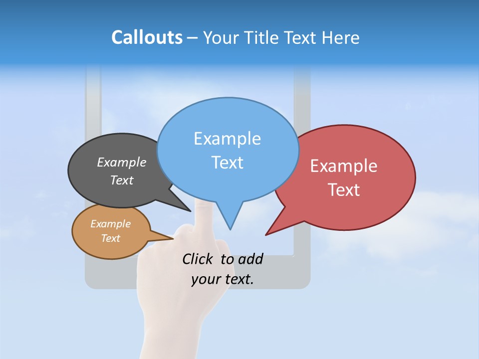 Wireless Creative Idea PowerPoint Template