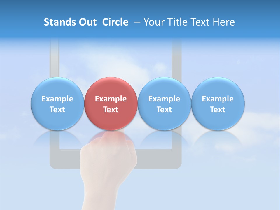 Wireless Creative Idea PowerPoint Template