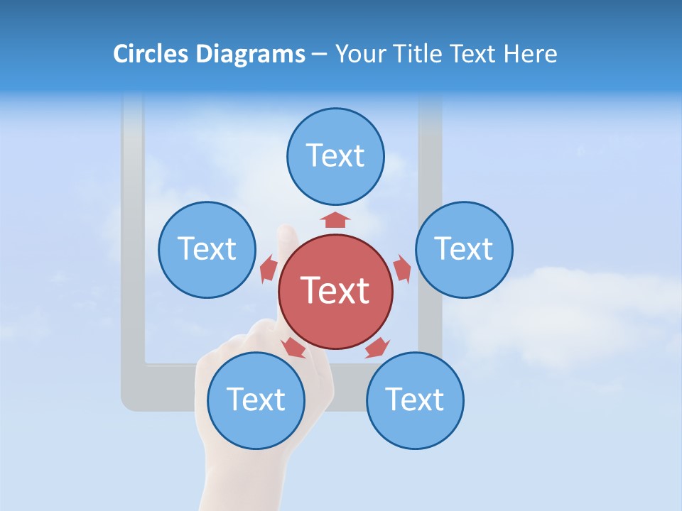 Wireless Creative Idea PowerPoint Template