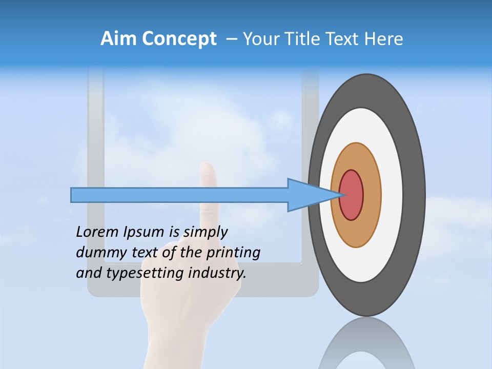 Wireless Creative Idea PowerPoint Template
