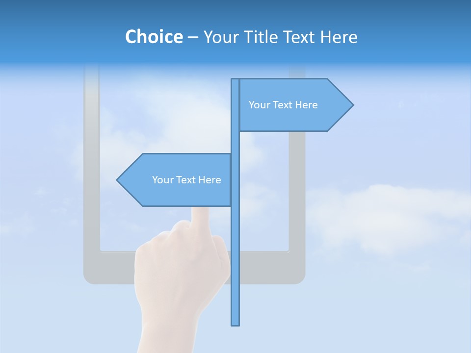 Wireless Creative Idea PowerPoint Template